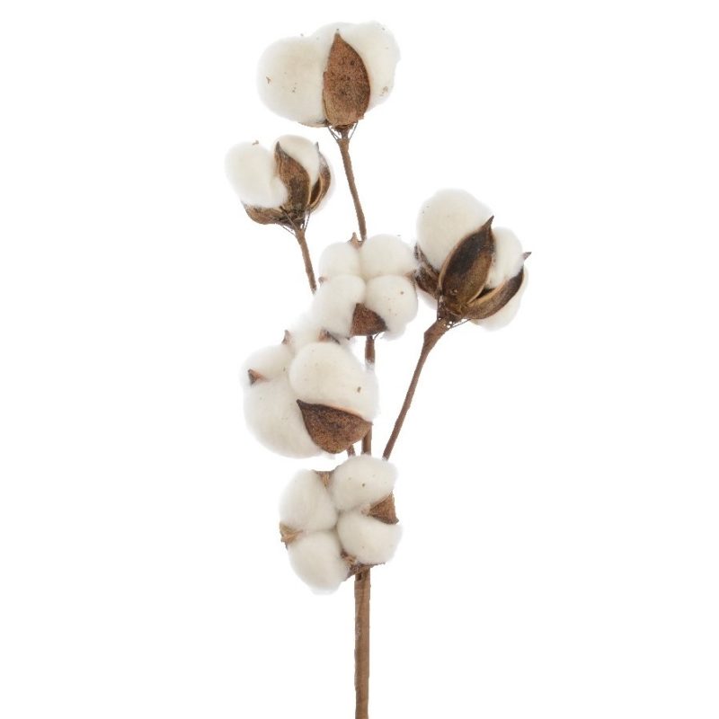 UMJETNO CVIJEĆE – GRANA PAMUKA 45cm 7140655