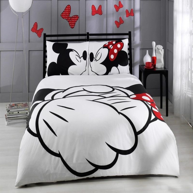 POSTELJINA DISNEY MICKEY I MINNIE 200cm x 200cm 8260202