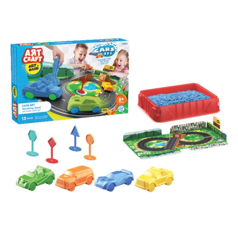 KINETIČKI PIJESAK KREATIVNI AUTO SET 8970339