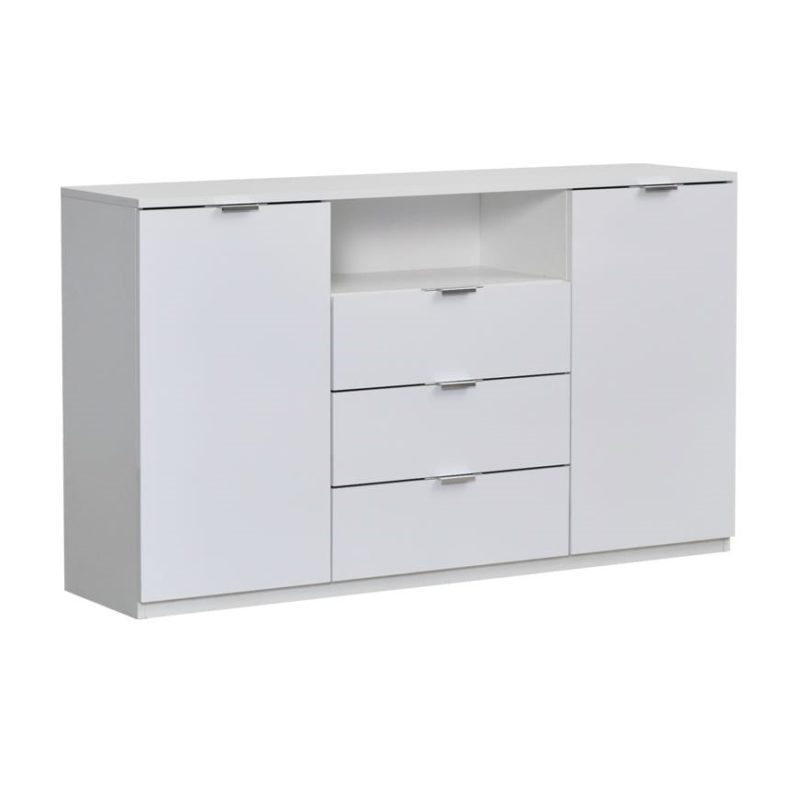 Elegance-Line-Cupboard-150-WhKOMODA ELEGANCE 150ite-gloss
