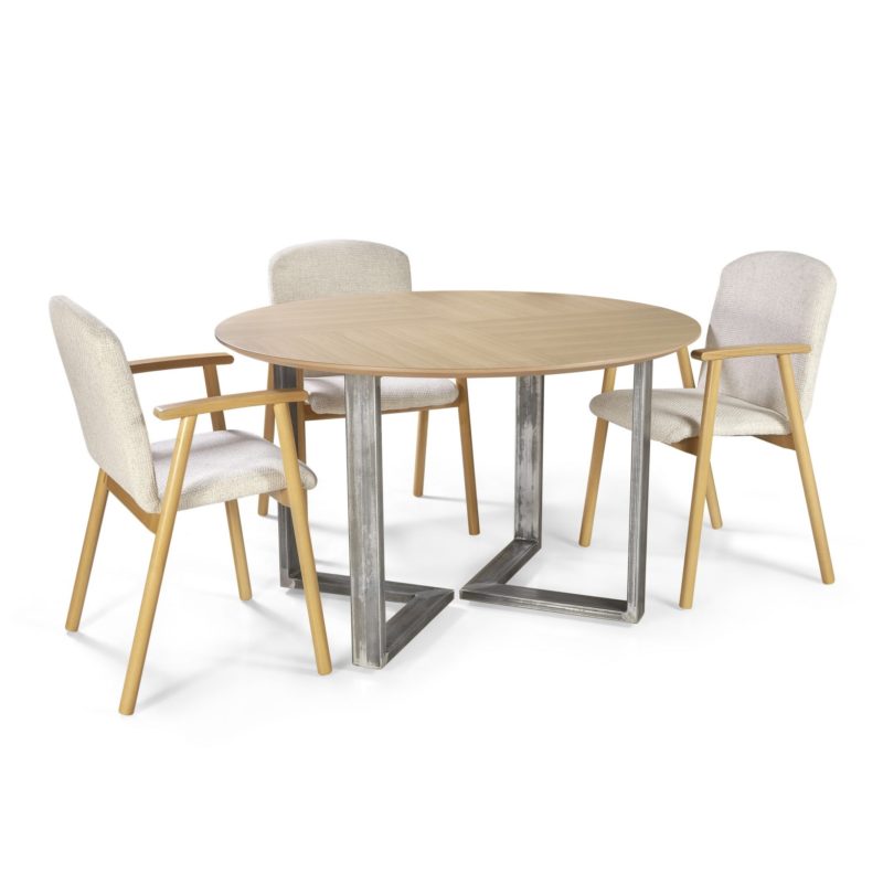 STO DANTE Ø125 metal, drvo, MDF