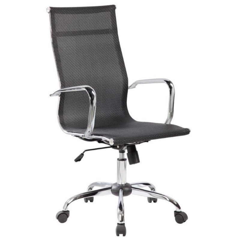KANCELARIJSKA STOLICA 7180052 crna, mreža, hrom