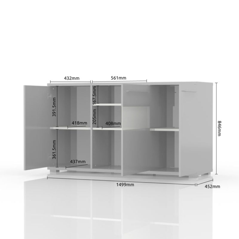 KOMODA K150-3KS PIANO NACRT