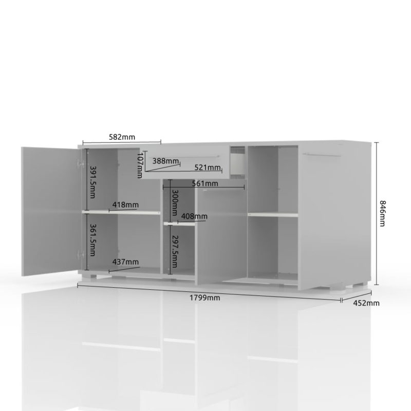 KOMODA K180-3K1F/PN PIANO NACRT