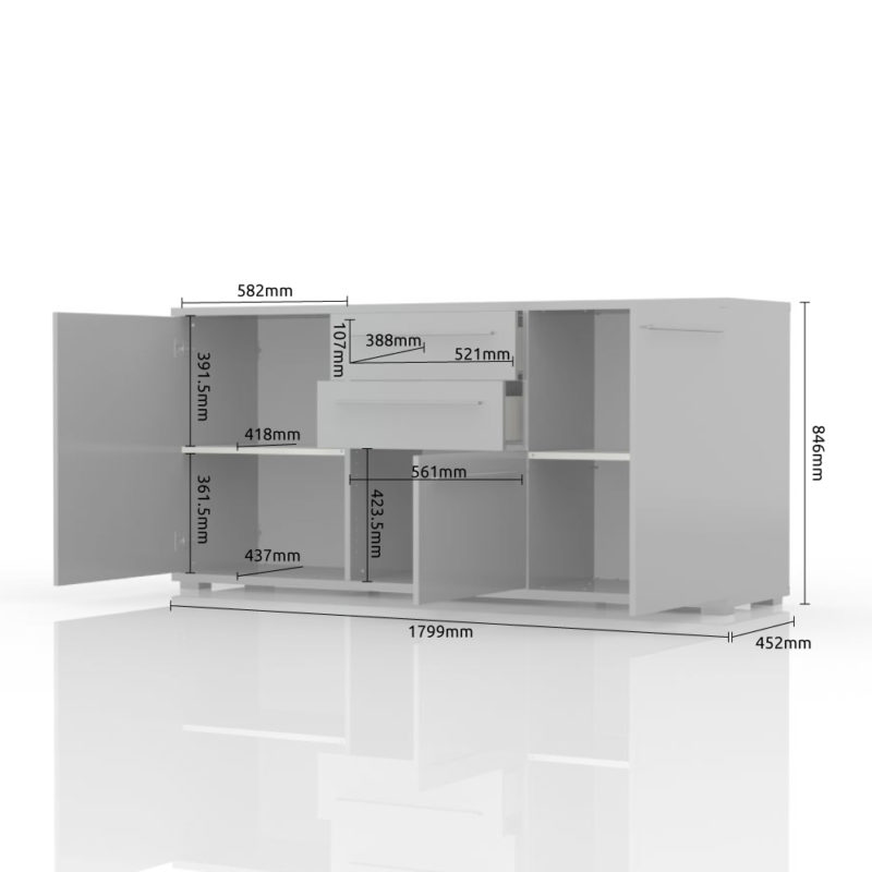 KOMODA K180-3K2F/PIANO NACRT