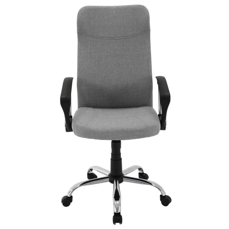 KANCELARIJSKA STOLICA 9520042 svijetlo siva metal, tekstil