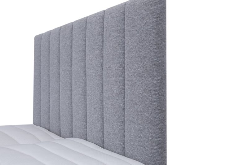 BOXSPRING KREVET EMOTION UZGLAVLJE – SIVI