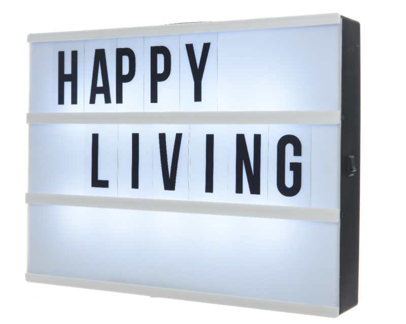 SVIJETLEĆA KUTIJA LIGHTBOX SA SLOVIMA 7140780